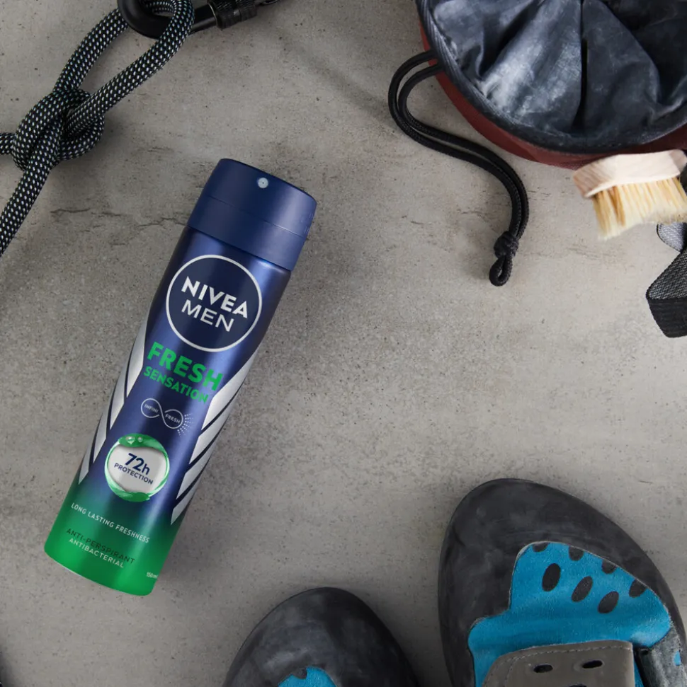 6x NIVEA Men Deodorant Spray Fresh Sensation 150 ml