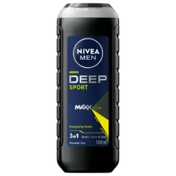 6x NIVEA Men Douchegel Deep Sport 500 ml