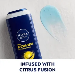 6x NIVEA Men Douchegel Power Refresh 250 ml