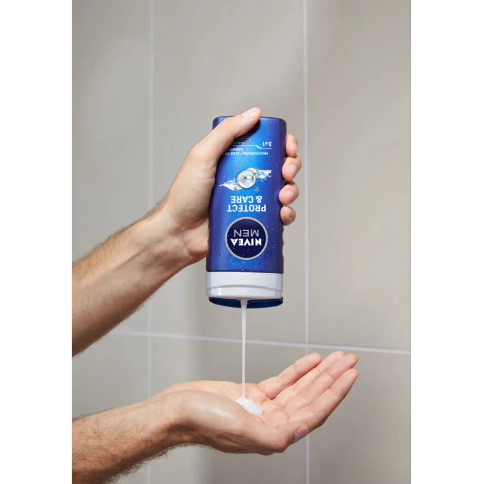 6x NIVEA Men Douchegel Protect & Care 250 ml