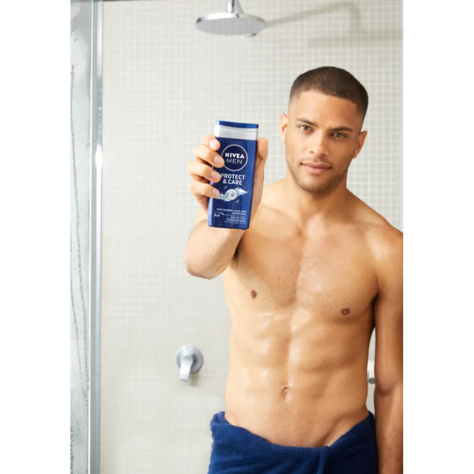 6x NIVEA Men Douchegel Protect & Care 250 ml