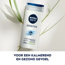 6x NIVEA Men Douchegel Sensitive 250 ml