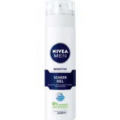 6x NIVEA Men Scheergel Sensitive 200 ml