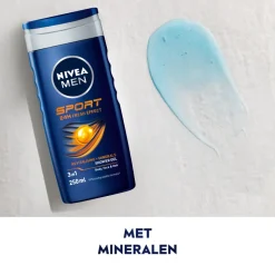 6x NIVEA Men Sport Douchegel 250 ml