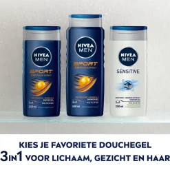 6x NIVEA Men Sport Douchegel 250 ml
