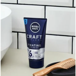 6x NIVEA Men Styling Shine Gel 150 ml