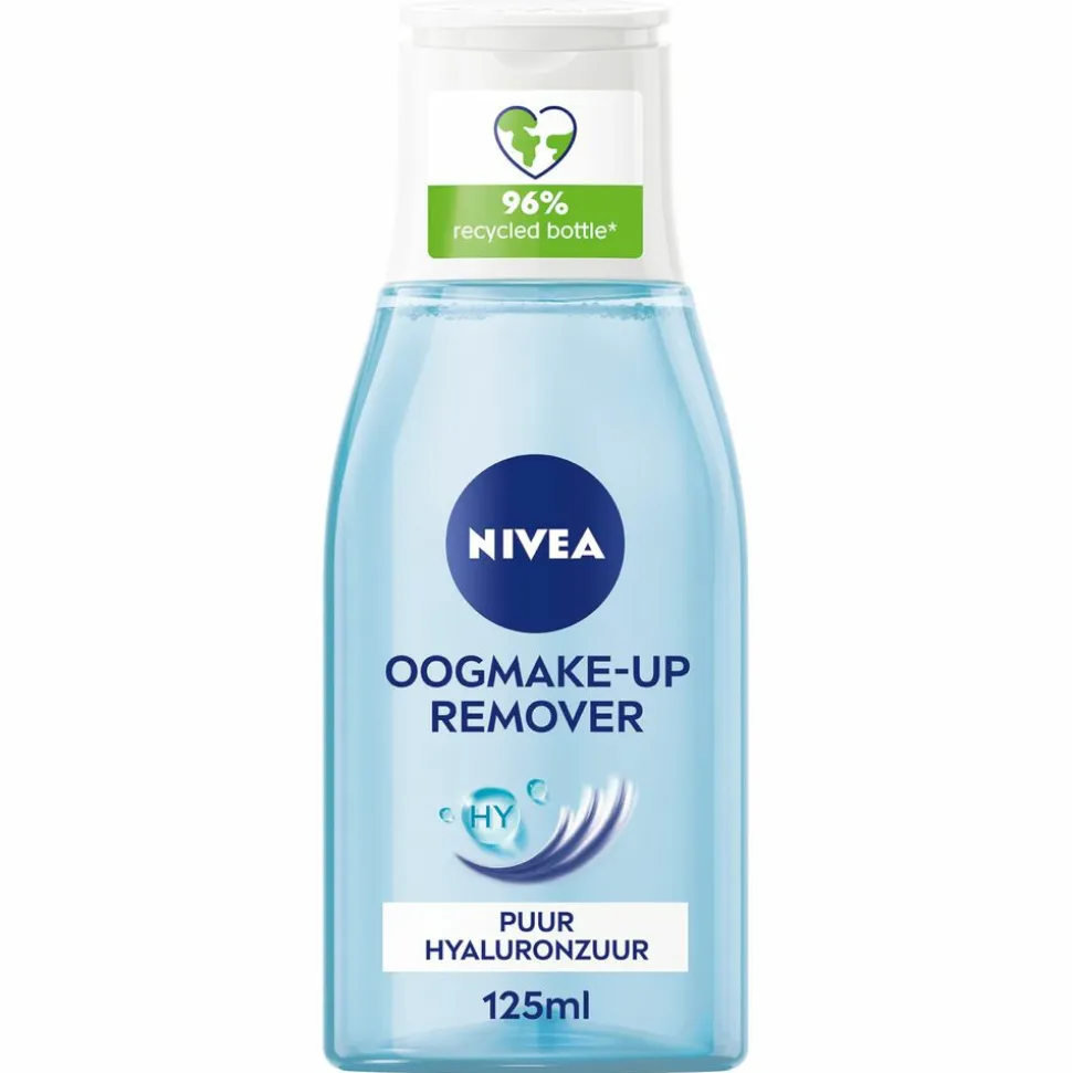 6x NIVEA Oogmake-Up Remover Puur Hyaluronzuur 125 ml