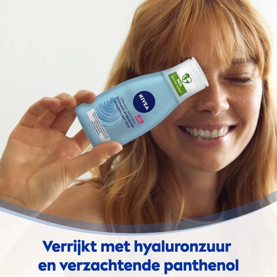6x NIVEA Oogmake-Up Remover Puur Hyaluronzuur 125 ml