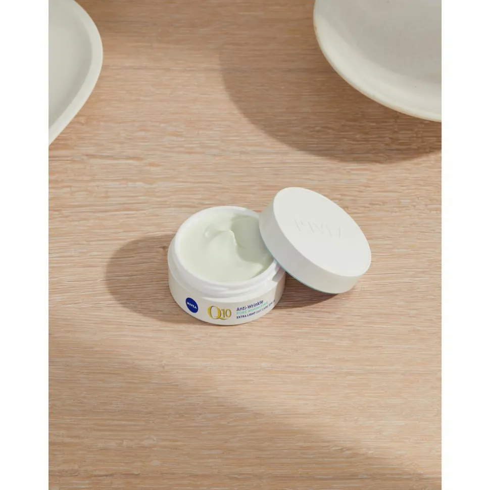 3x NIVEA Q10 Dagcrème Anti-Rimpel Extra Licht SPF 15 50 ml