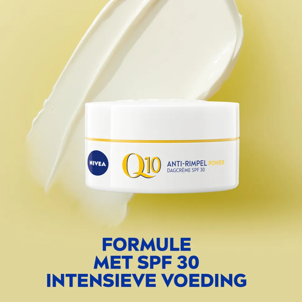 3x NIVEA Q10 Dagcrème Anti-Rimpel Power SPF 30 50 ml