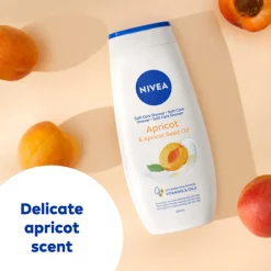 6x NIVEA Soft Care Douchegel Apricot en Apricot Seed Oil 250 ml