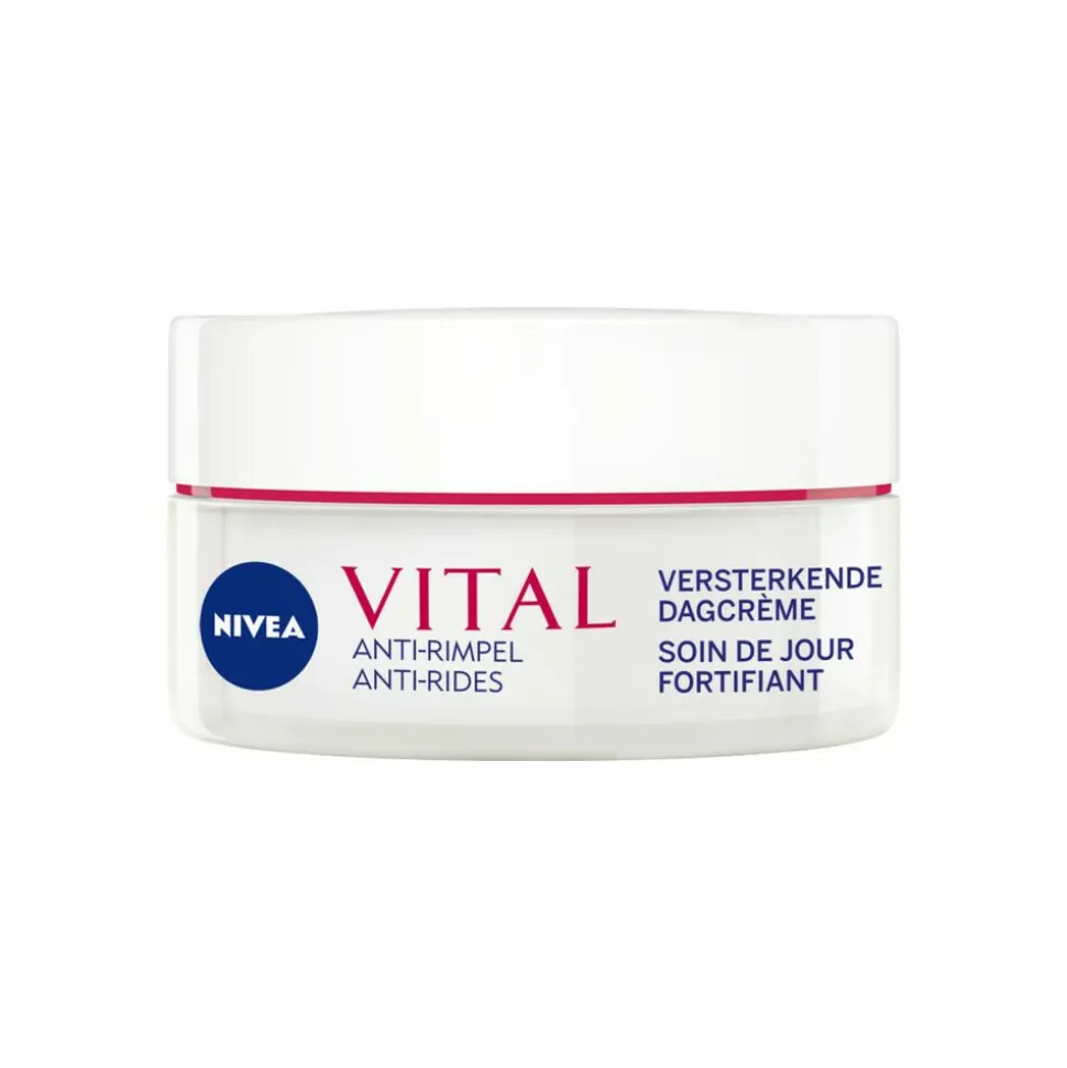 3x NIVEA Vital Dagcrème Anti-Rimpel Versterkend 50 ml