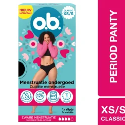 2x OB Herbruikbaar Menstruatie Ondergoed XS/S