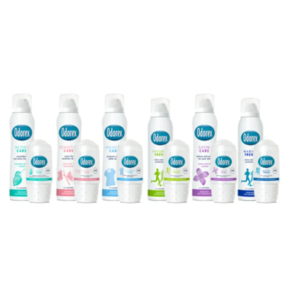 6x Odorex Deodorant Roller Marine Fresh 50 ml