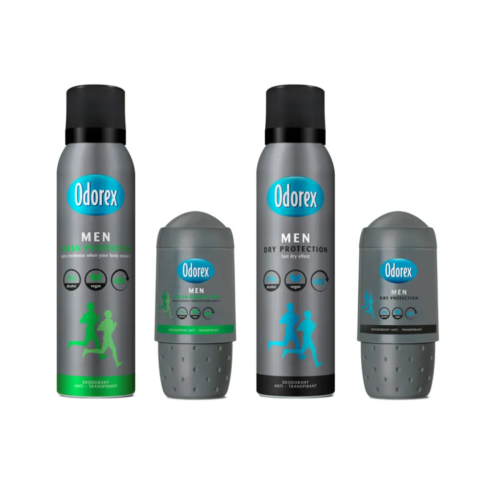 6x Odorex Deodorant Spray For Men Dry Protection 150 ml