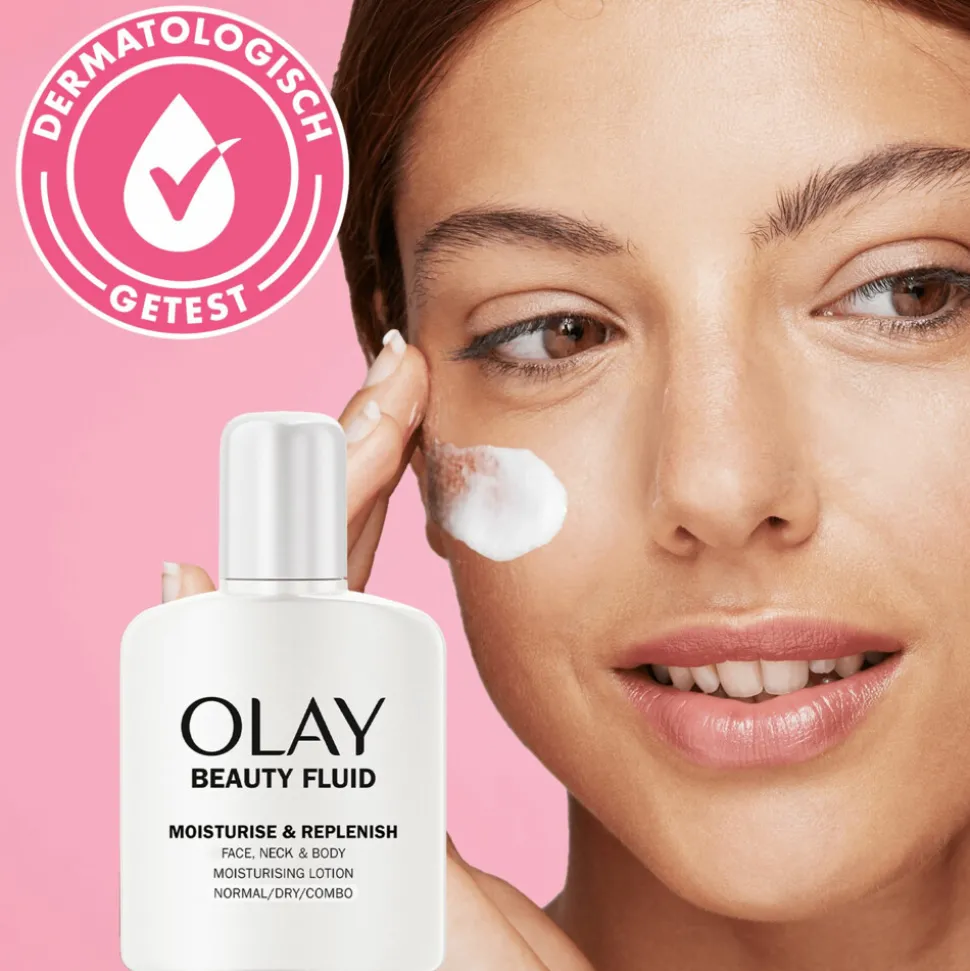 6x Olay Essentials Hydraterende Beauty Fluid Gezichtslotion 100 ml