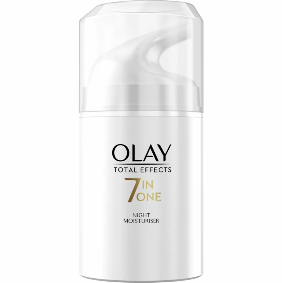 4x Olay Total Effects 7-in-1 Anti-veroudering Nachtcrème 50 ml