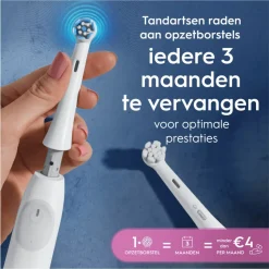 6x Oral-B Opzetborstels iO Gentle Care Wit 6 stuks