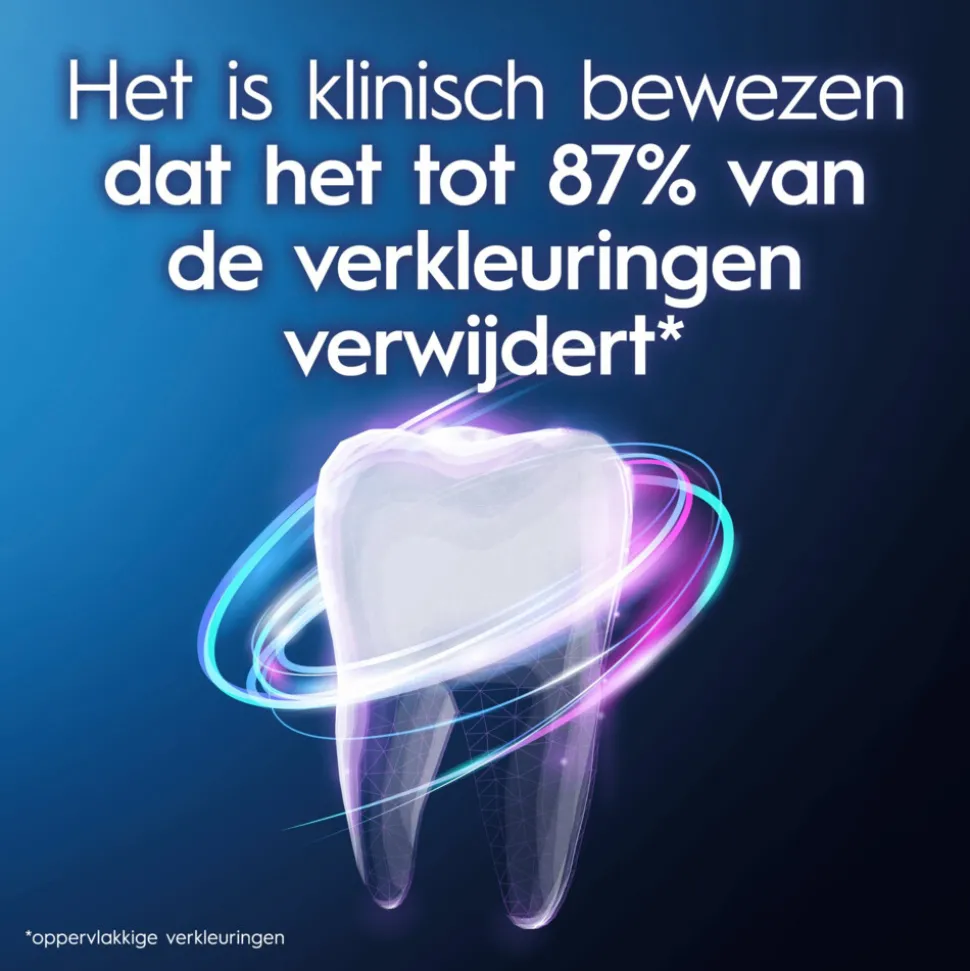 12x Oral-B Tandpasta 3D White Houtskool 75 ml