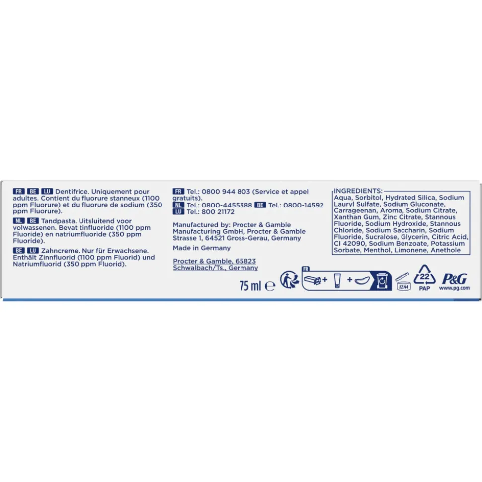12x Oral-B Tandpasta Pro-Expert Sensitive 75 ml