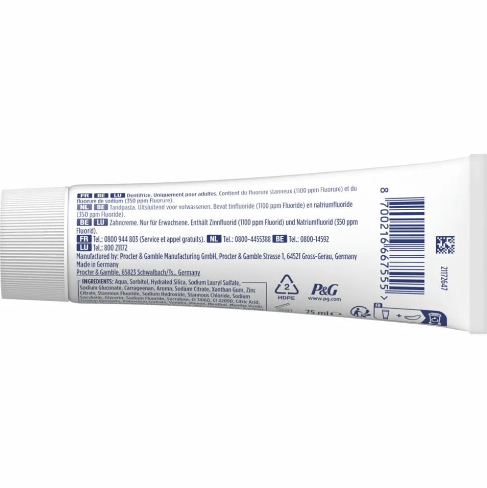12x Oral-B Tandpasta Pro-Expert Intense Reiniging 75 ml