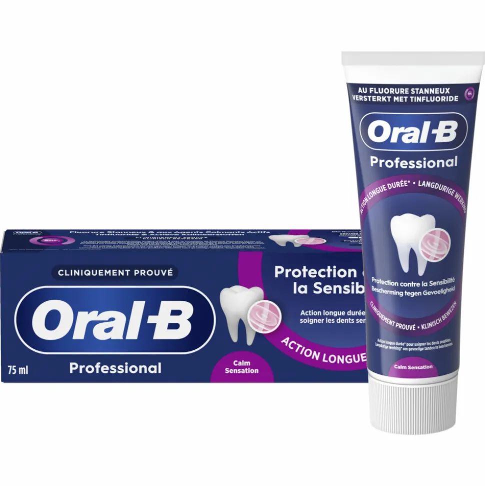12x Oral-B Tandpasta Professional Bescherming Gevoelige Tanden 75 ml
