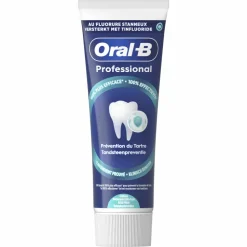 12x Oral-B Tandpasta Professional Tandsteencontrole Reinigingskristallen Extra Fris 75 ml