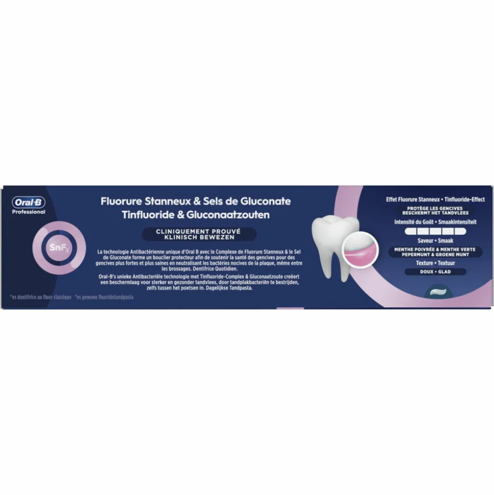 12x Oral-B Tandpasta Professional Tandvleesbescherming Frisse Munt 75 ml