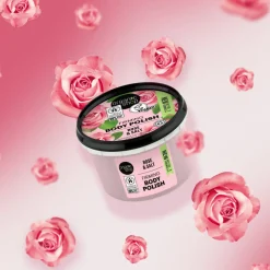 6x Organic Shop Body Polish Pearl Rose 250 ml