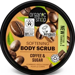 6x Organic Shop Body Scrub Brazilian Coffee 250 ml
