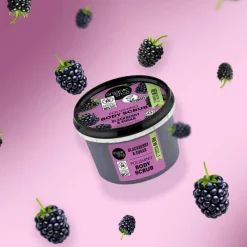 6x Organic Shop Body Scrub Blackberry 250 ml