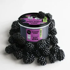 6x Organic Shop Body Scrub Blackberry 250 ml