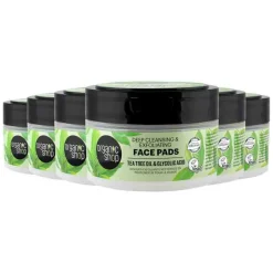 6x Organic Shop Face Pads Deep cleansing 20 pcs