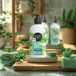 6x Organic Shop Handzeep Aloe and Milk 500 ml