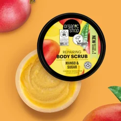 6x Organic Shop Repairing Body Scrub Mango 250 ml
