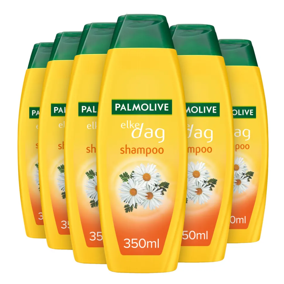 6x Palmolive Shampoo Elke Dag 350 ml