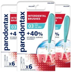 3x Parodontax Interdentale Ragers Size 3 6 stuks