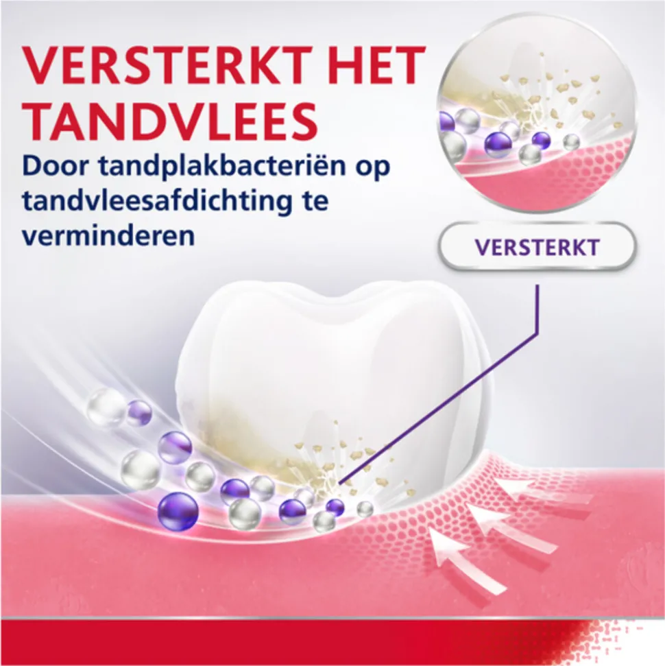 6x Parodontax Strenghten & Protect Tandpasta Whitening 75 ml