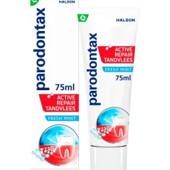 3x Parodontax Tandpasta Active Repair Tandvlees Fresh Mint 75 ml