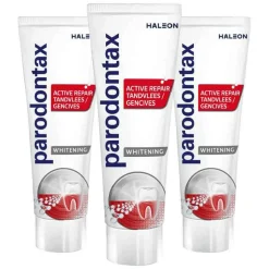 3x Parodontax Tandpasta Active Repair Tandvlees Whitening 75 ml