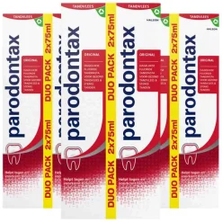 3x Parodontax Tandpasta bij Bloeden Tandvlees Original 2 x 75 ml