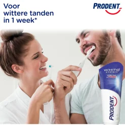 12x Prodent Tandpasta White System 75 ml