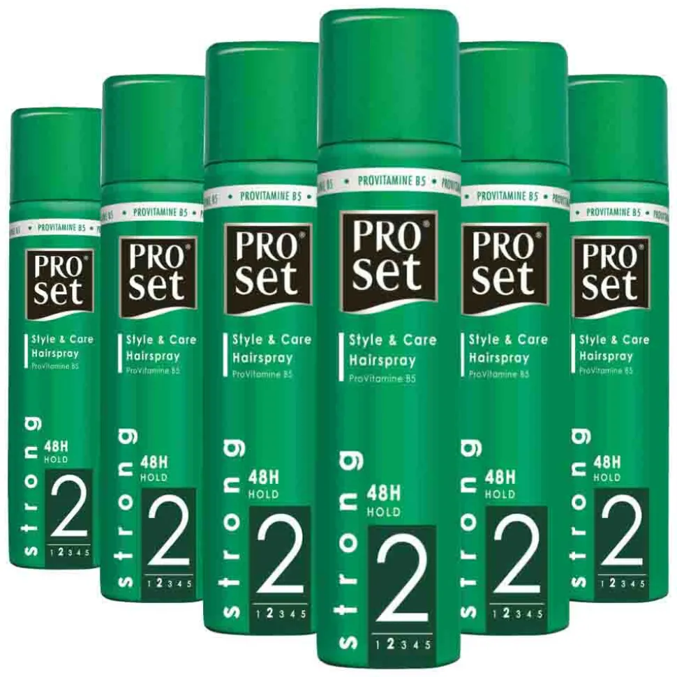 6x Proset Haarspray Sterk 300 ml