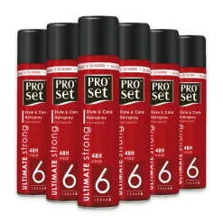 6x Proset Haarspray Ultimate Sterk 300 ml