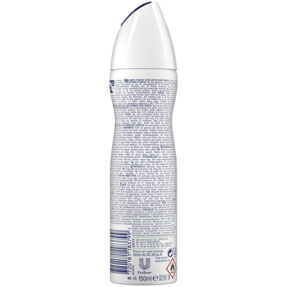 6x Rexona Deodorant Spray Advanced Protection Aloë Vera 150 ml