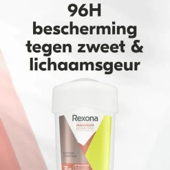 6x Rexona Deodorant Stick Cream Maximum Protection Stress Control 45 ml