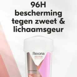 6x Rexona Deodorant Stick Cream Maximum Protection Confidence 45 ml