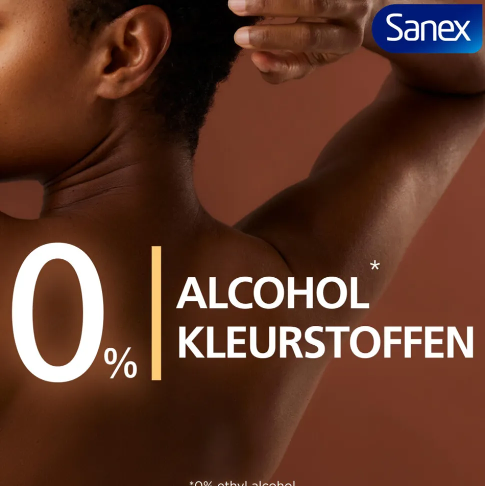 6x Sanex Deodorant Roller Zero% Sensitive Skin 50 ml