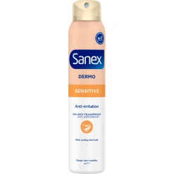 6x Sanex Deodorant Spray Dermo Sensitive 200 ml