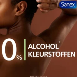6x Sanex Deodorant Spray Zero% Normal Skin 200 ml